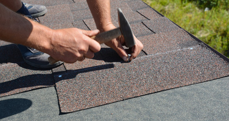 Shingle Roof Repair & Slope Roof Covering